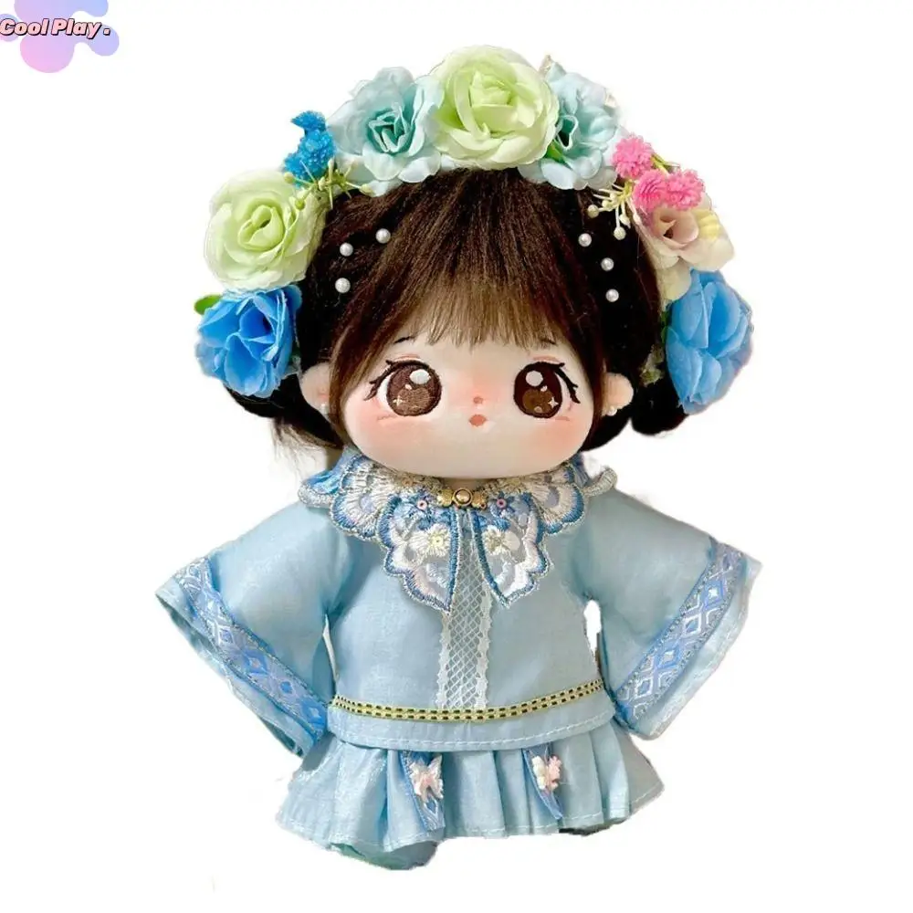 Hairpin Flower 20cm Doll Dress Dress Up Chinese Style 20cm Cotton Doll Clothes Collection Mini Plush Doll Clothes 20CM Doll
Hairpin Flower 20cm Doll Dress Dress Up Chinese Style 20cm Cotton Doll Clothes Collection Mini Plush Doll Clothes 20CM Doll