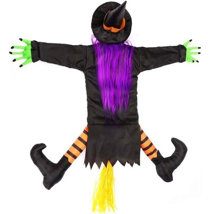 Halloween Witch Crashing into Tree Outdoor Holiday Decor -Glowing Witch Prop for Spooky Party,Garden,Yards Wall Decoration
Halloween Witch Crashing into Tree Outdoor Holiday Decor -Glowing Witch Prop for Spooky Party,Garden,Yards Wall Decoration