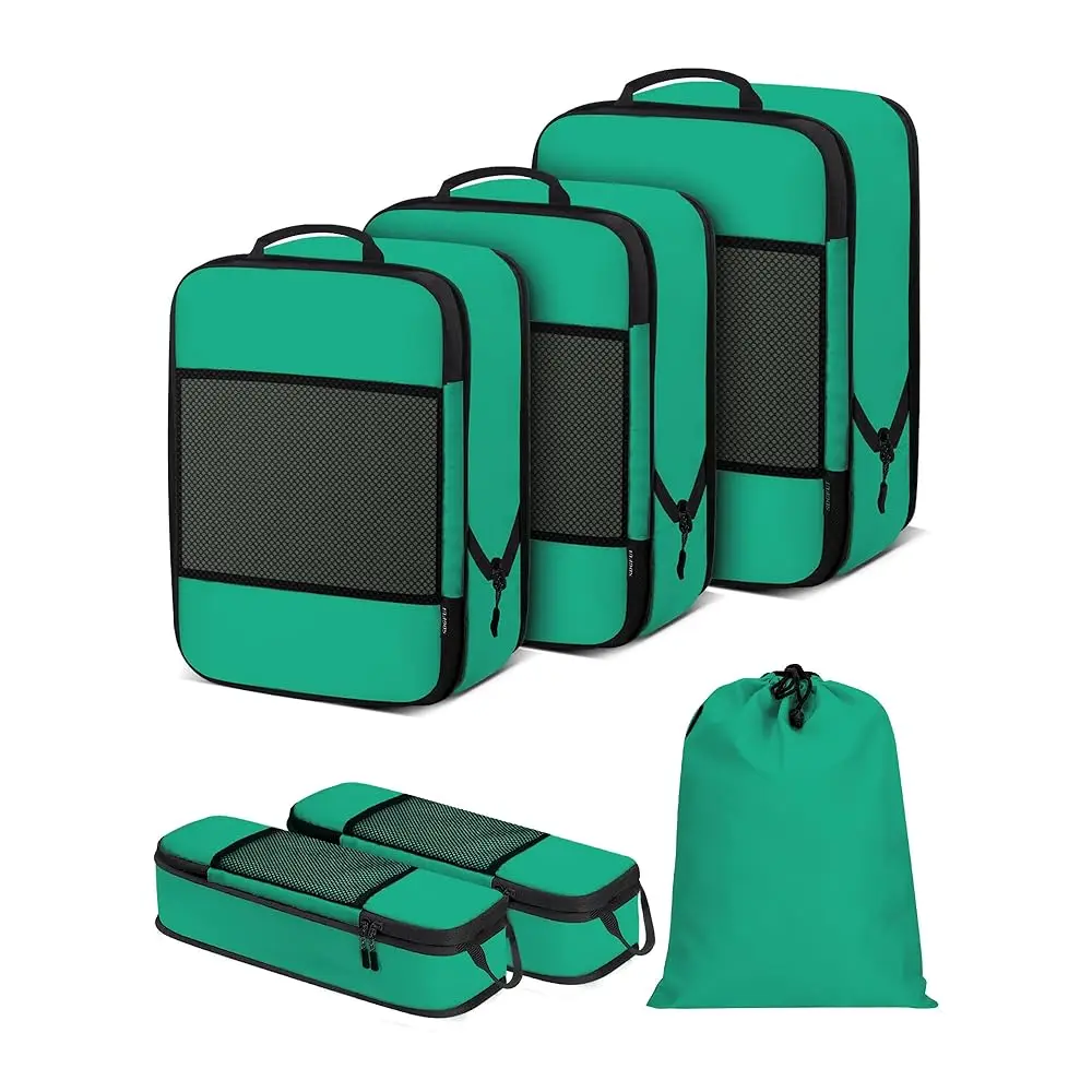Free Shipping6 PCS Set Compression Packing Cubes for Travel, Lightweight Packing Organizer Bags Travel Essentials for Carry On,
Free Shipping6 PCS Set Compression Packing Cubes for Travel, Lightweight Packing Organizer Bags Travel Essentials for Carry On,