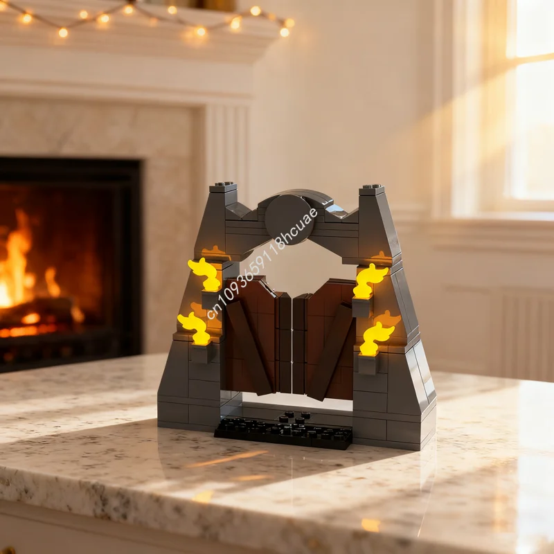 151 шт. MOC Парк Юрского периода, модель ворота, строительные блоки, архитектура, сборка, игрушки «сделай сам», креативная идея, Рождественский подарок, детский день рождения
151 шт. MOC Парк Юрского периода, модель ворота, строительные блоки, архитектура, сборка, игрушки «сделай сам», креативная идея, Рождественский подарок, детский день рождения