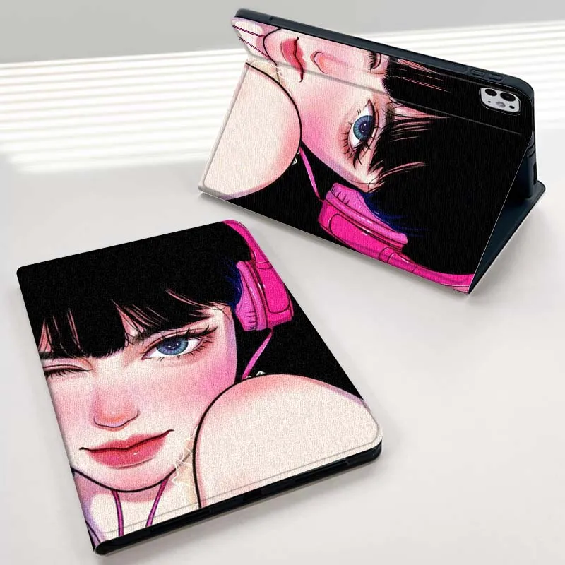 Cartoon Beautiful Girl Art For iPad Pro Air Mini 1 2 3 4 5 6 7 7th 8th 9th 10th 11th 10.2 9.7 10.5 10.9 11 12.9 Tablet Case
Cartoon Beautiful Girl Art For iPad Pro Air Mini 1 2 3 4 5 6 7 7th 8th 9th 10th 11th 10.2 9.7 10.5 10.9 11 12.9 Tablet Case