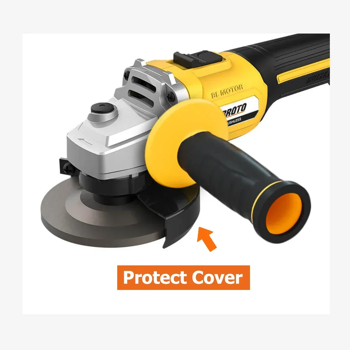 Brushless Tool Electric High RPM Angle Grinder for Iron Battery Power Recheargable Angle Grinder Set Cordless HOT SALES
Brushless Tool Electric High RPM Angle Grinder for Iron Battery Power Recheargable Angle Grinder Set Cordless HOT SALES