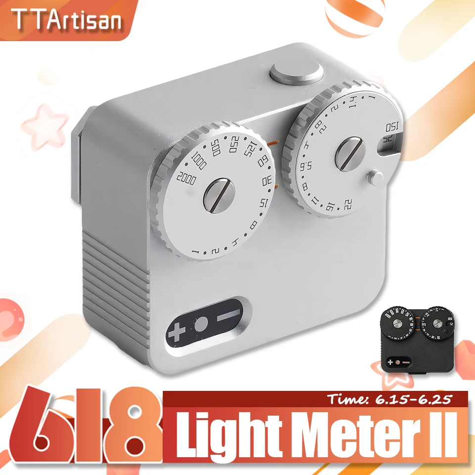 TTArtisan Light Meter II для пленочной камеры 45 ° Среднее измерение без аккумулятора с креплением для холодного башмака, двойная энергосбережение, 23 остановки
TTArtisan Light Meter II для пленочной камеры 45 ° Среднее измерение без аккумулятора с креплением для холодного башмака, двойная энергосбережение, 23 остановки