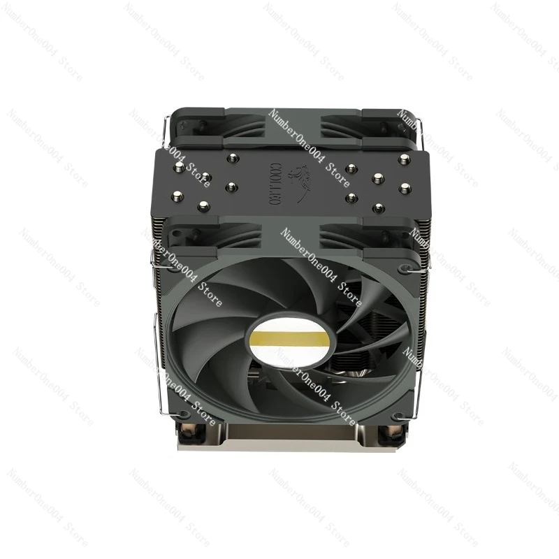 for 4U height LGA4189 server cooler, 6 heat pipes, 12cm dual fans
for 4U height LGA4189 server cooler, 6 heat pipes, 12cm dual fans