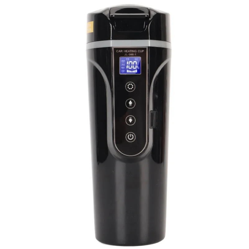 Travel Electric Kettle 500ml Black Water Temperature Display 96W 12V 24V Car Heating Mug For Tea Coffee
Travel Electric Kettle 500ml Black Water Temperature Display 96W 12V 24V Car Heating Mug For Tea Coffee