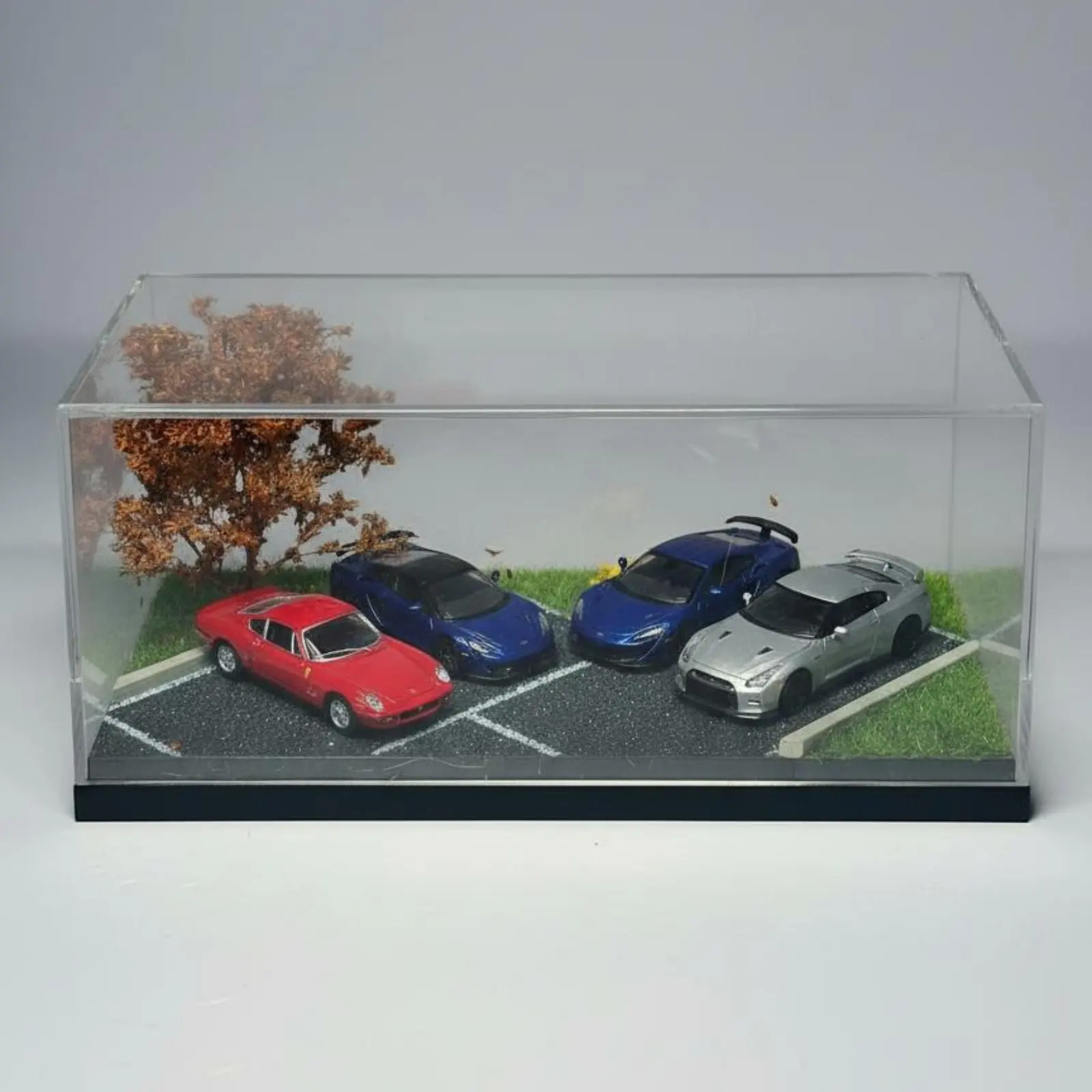 1:64 Scale Car Display Enclosure High Clearness Model Car Garage Display Scene Parking Lot Scene Display Box for Hobbyists
1:64 Scale Car Display Enclosure High Clearness Model Car Garage Display Scene Parking Lot Scene Display Box for Hobbyists
