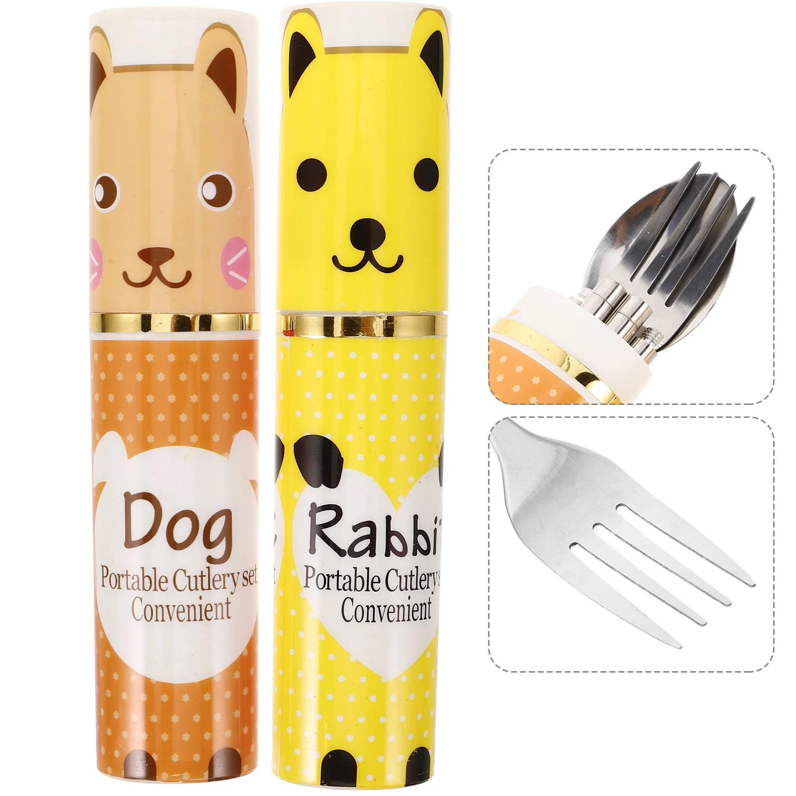 6pcs 2 Set Stainless Steel Portable Flatware With Case Reusable Utensils Set For Kids Adults Fork Spoon Chopsticks Outdoor 
6pcs 2 Set Stainless Steel Portable Flatware With Case Reusable Utensils Set For Kids Adults Fork Spoon Chopsticks Outdoor