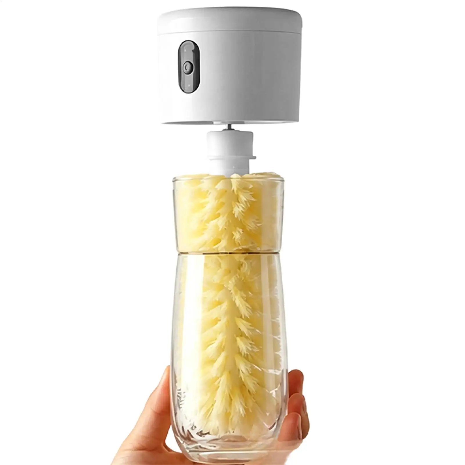 Bottle Brush Electric 60 Degree Rotating Multifunction Cleaning Tool Bottle Washing Brush For Kitchen Travel Office Gym Coffee
Bottle Brush Electric 60 Degree Rotating Multifunction Cleaning Tool Bottle Washing Brush For Kitchen Travel Office Gym Coffee
