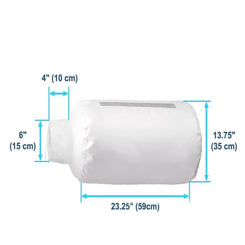 【OFF-SHELF】30 Micron Dust Collector Bag With Clamp, 4Inch Universal Vacuum Filter Bag - For DW735, DW734, Grizzly, Delta, Shop
【OFF-SHELF】30 Micron Dust Collector Bag With Clamp, 4Inch Universal Vacuum Filter Bag - For DW735, DW734, Grizzly, Delta, Shop