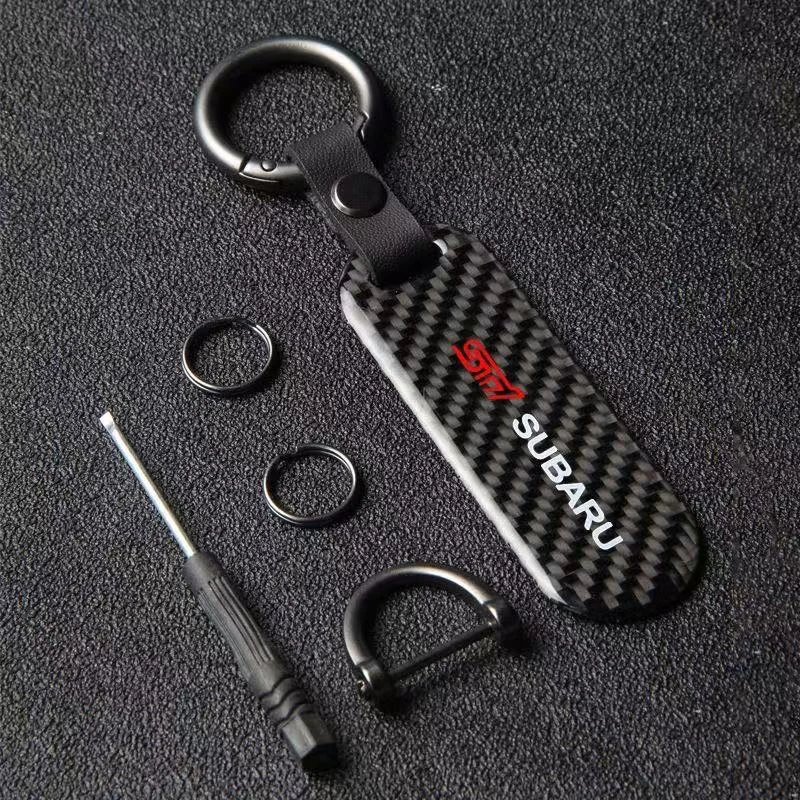 Subaru Keychain Lion XV Forester BRZ Proud Tiger Car with True Carbon Fiber Anti Loss Keychain Pendant
Subaru Keychain Lion XV Forester BRZ Proud Tiger Car with True Carbon Fiber Anti Loss Keychain Pendant