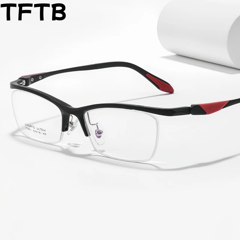TFTB Fashion Ultra Light Men and Women Half Frame Cycling Sports Eyeglasses High Quality Flexible Ultem Small Size Glasses ZC80
TFTB Fashion Ultra Light Men and Women Half Frame Cycling Sports Eyeglasses High Quality Flexible Ultem Small Size Glasses ZC80
