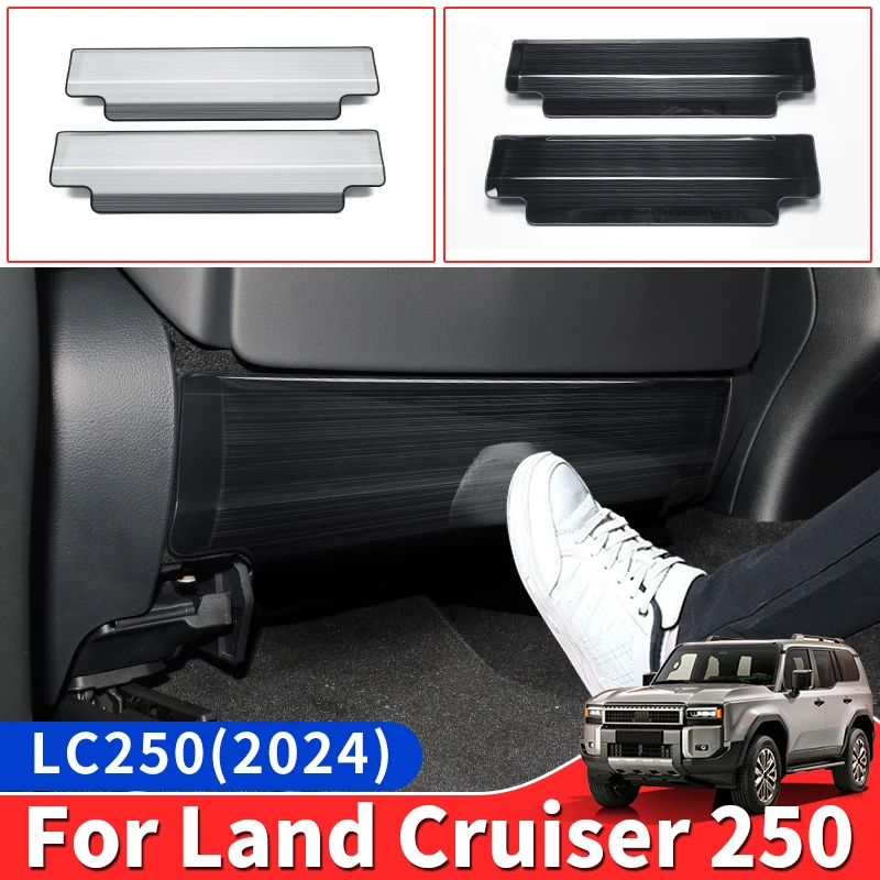Stainless Steel Seat Protection Panel for 2024 2025 Toyota Land Cruiser 250 Prado Lc250 Interior Upgraded Accessories Decoration
Stainless Steel Seat Protection Panel for 2024 2025 Toyota Land Cruiser 250 Prado Lc250 Interior Upgraded Accessories Decoration