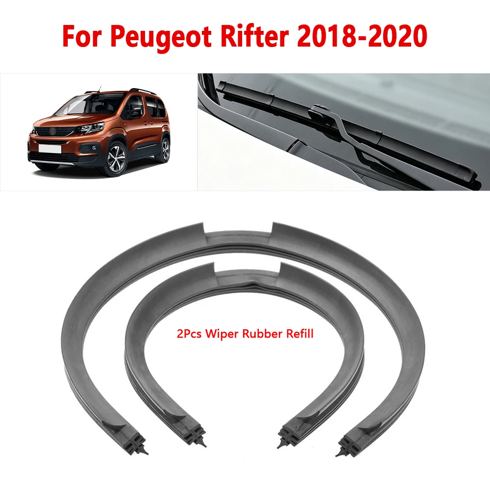 Wiper Refill Rubber Strip 17" 26" for Peugeot Rifter 2018 To 2020 Car Wiper Replacement Rubber 1Pair
Wiper Refill Rubber Strip 17" 26" for Peugeot Rifter 2018 To 2020 Car Wiper Replacement Rubber 1Pair