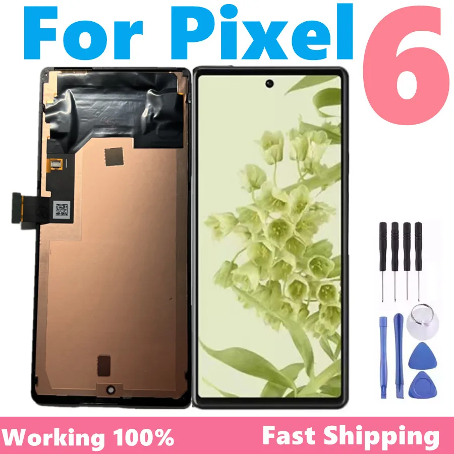 AMOLED LCD Display Screen Frame, Touch Panel Digitizer, Refurbished, For Google Pixel 6
AMOLED LCD Display Screen Frame, Touch Panel Digitizer, Refurbished, For Google Pixel 6