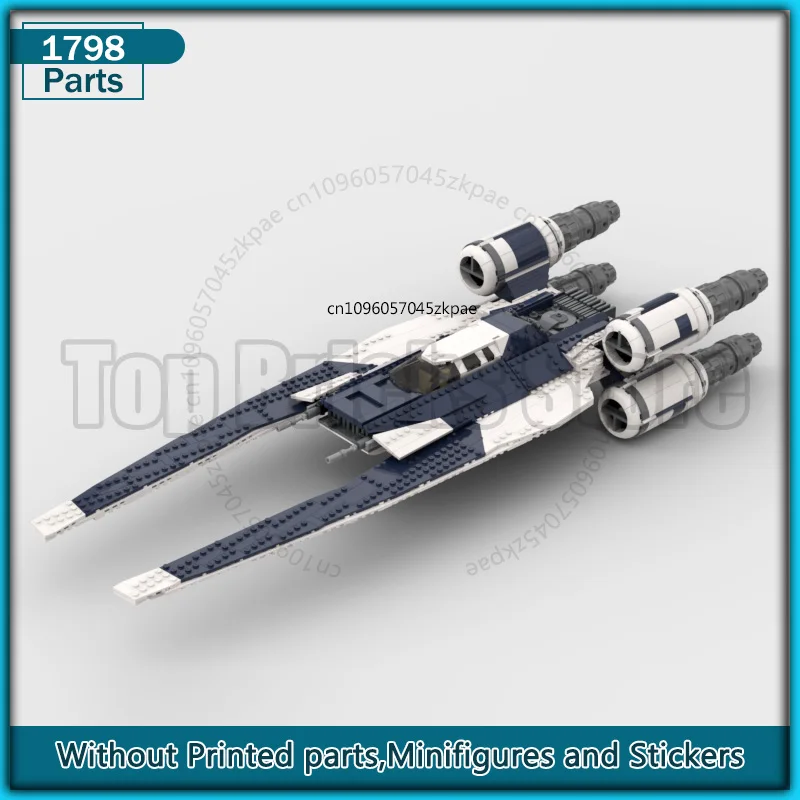 Space MOC U Wing Building Blocks Technology Bricks Starfighter Creative DIY Assembly Educational Toys Holiday Gifts 1796PCS
Space MOC U Wing Building Blocks Technology Bricks Starfighter Creative DIY Assembly Educational Toys Holiday Gifts 1796PCS