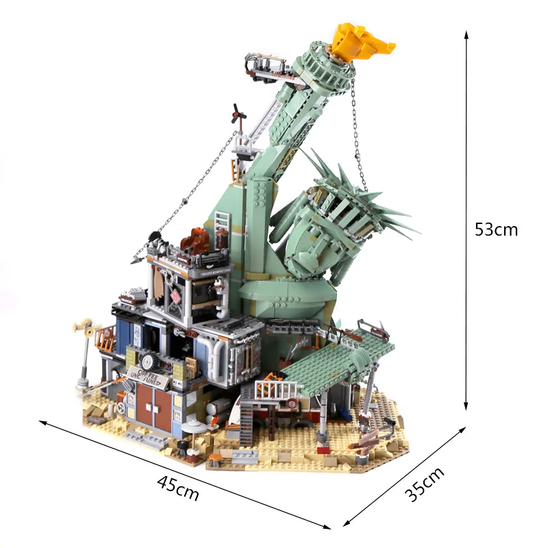 3178pcs Movie 2 Series 45014 Welcome To Apocalypseburg Building Bricks Blocks Toys For Children 70840
3178pcs Movie 2 Series 45014 Welcome To Apocalypseburg Building Bricks Blocks Toys For Children 70840