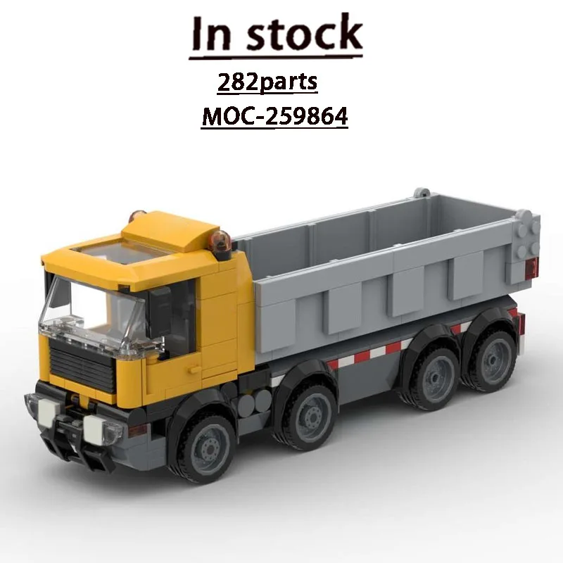 MOC-259864New Urban Cement Building Semi-Trailer Truck Building Block Model 282parts Boys Children's Birthday Christmas Toy Gift
MOC-259864New Urban Cement Building Semi-Trailer Truck Building Block Model 282parts Boys Children's Birthday Christmas Toy Gift