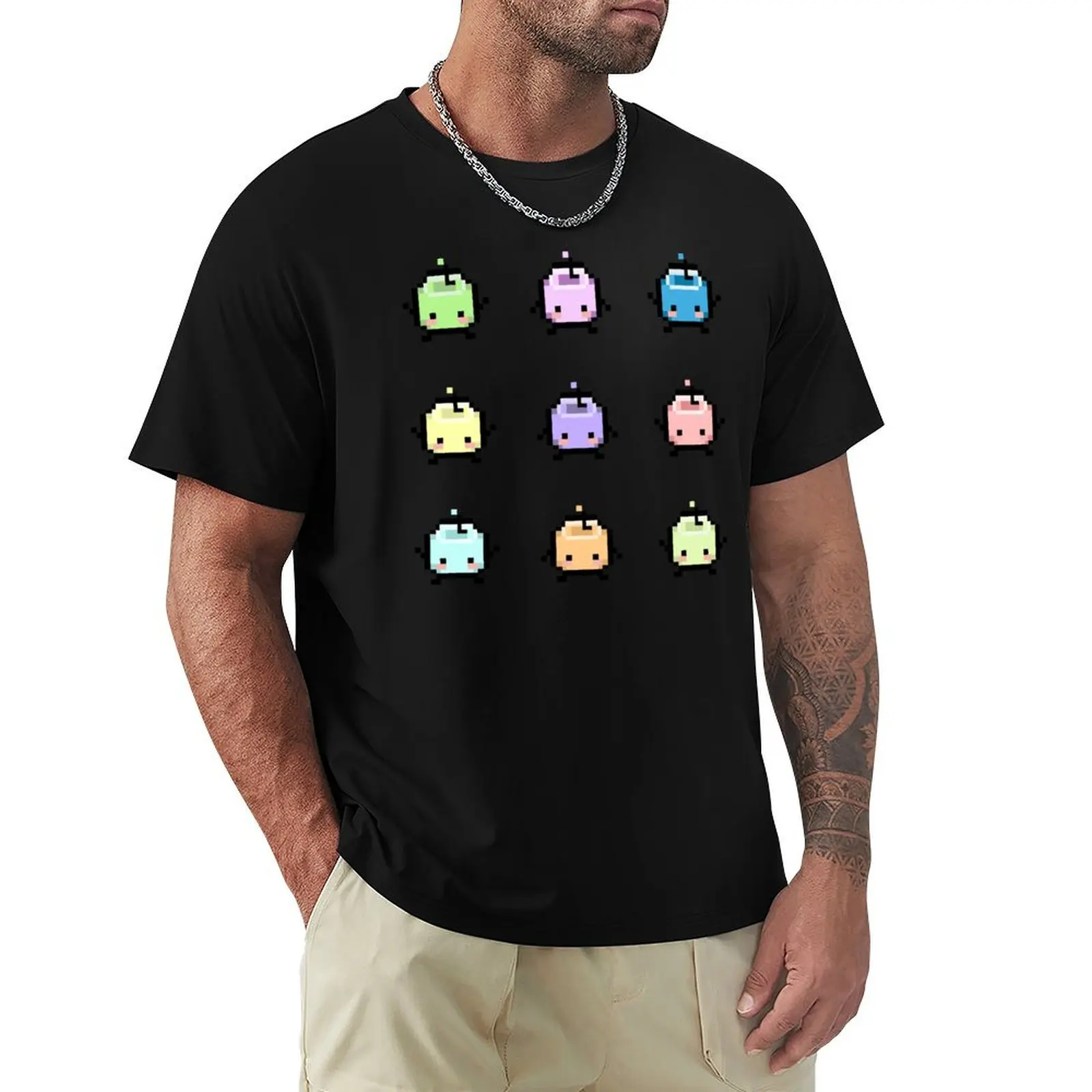 Stardew Valley Pastel Junimos T-Shirt Soft Touch Basic Cotton T-Shirt
Stardew Valley Pastel Junimos T-Shirt Soft Touch Basic Cotton T-Shirt