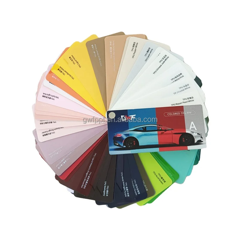 10 Year Warranty GWF 7.5Mil Color TPU PPF Film Anti Scratch Self Healing Car Paint Protection Wrap Film
10 Year Warranty GWF 7.5Mil Color TPU PPF Film Anti Scratch Self Healing Car Paint Protection Wrap Film