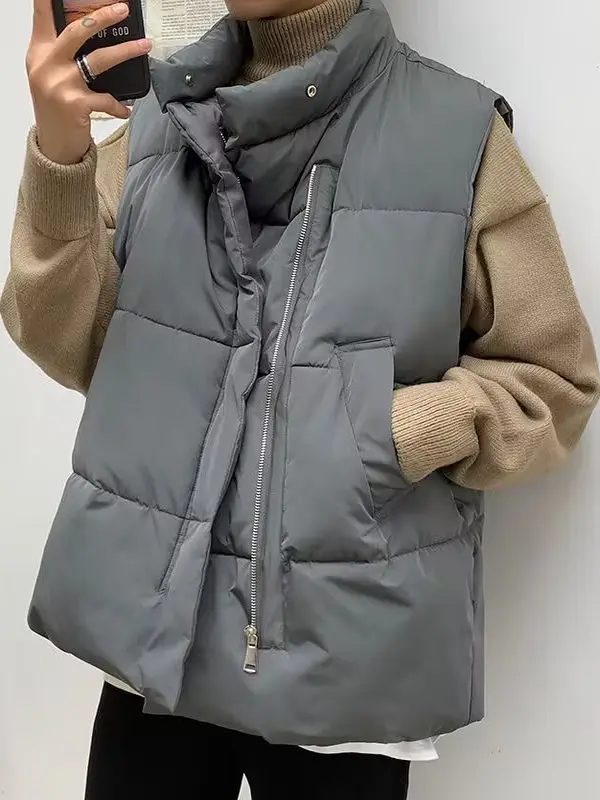 Модный хлопковый жилет, мужской зимний модный корейский теплый жилет для студентов BF Cool Haome, верхняя одежда, подставка из полиэфирного волокна
Модный хлопковый жилет, мужской зимний модный корейский теплый жилет для студентов BF Cool Haome, верхняя одежда, подставка из полиэфирного волокна