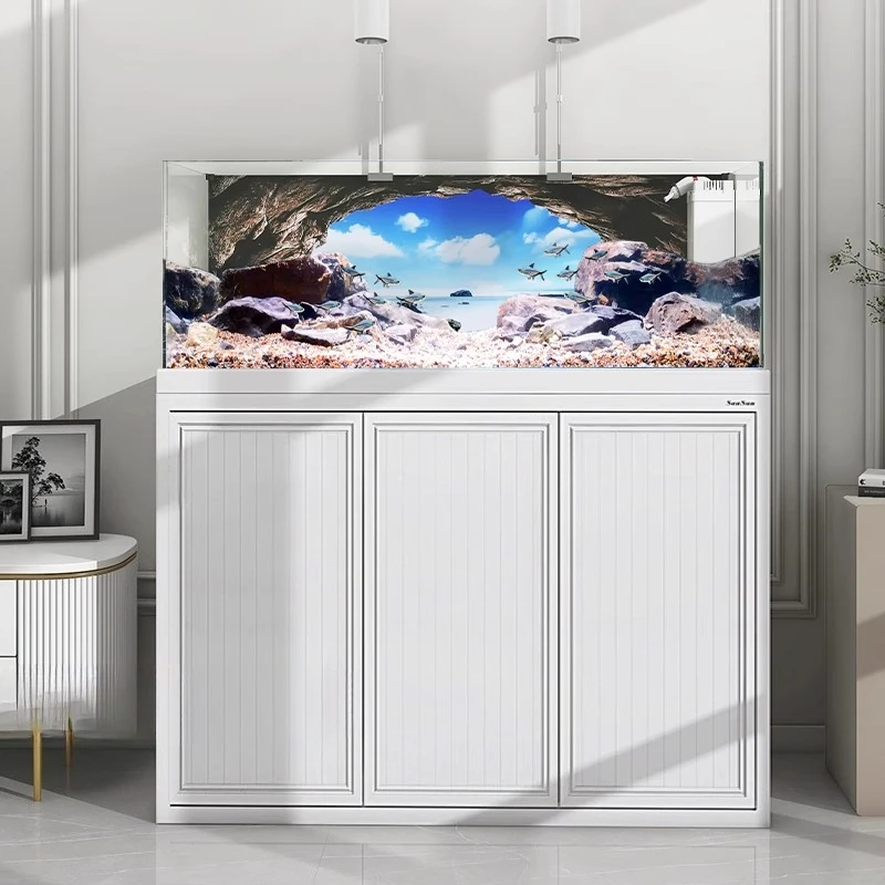 Customized Sensen ultra-white glass fish tank, stream tank, living room bottom filter , ecological aquatic grass goldfish tank
Customized Sensen ultra-white glass fish tank, stream tank, living room bottom filter , ecological aquatic grass goldfish tank
