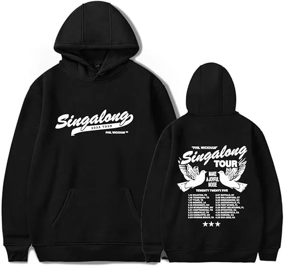 Phil Wickham Singalong Tour Hoodies Women Men Long Sleeve Casual Sweatshirt Clothes
Phil Wickham Singalong Tour Hoodies Women Men Long Sleeve Casual Sweatshirt Clothes