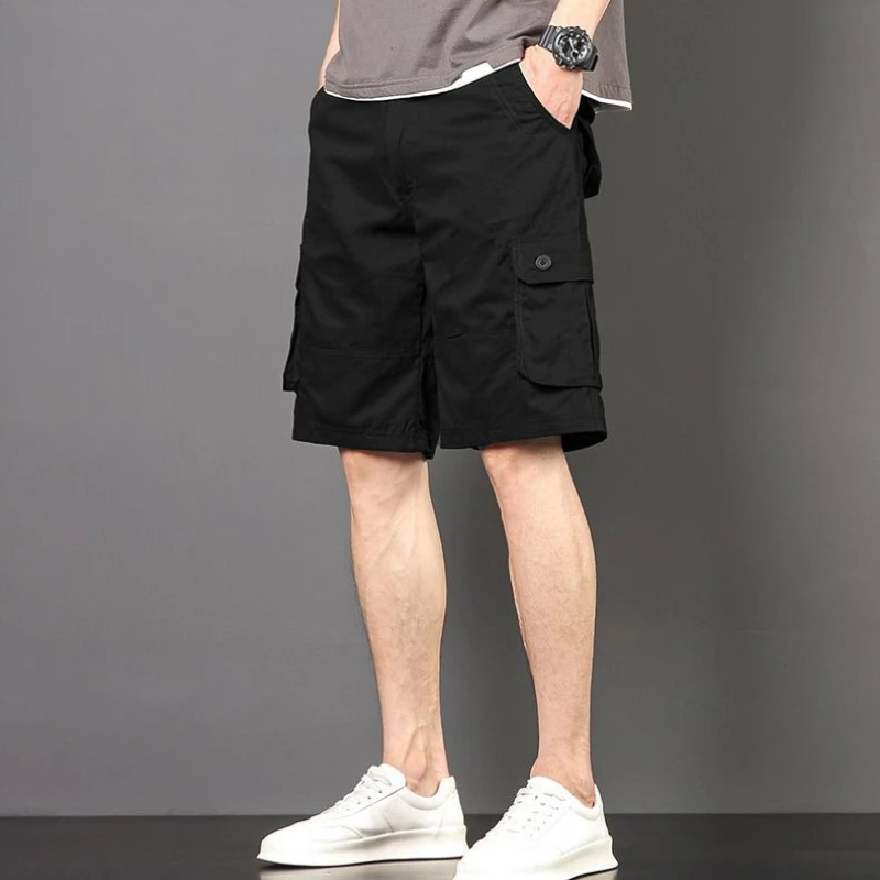 Stylish & Functional Men's Summer Shorts Big Size Relaxed Fit Cotton Cargo Shorts with Lots of Pockets
Stylish & Functional Men's Summer Shorts Big Size Relaxed Fit Cotton Cargo Shorts with Lots of Pockets