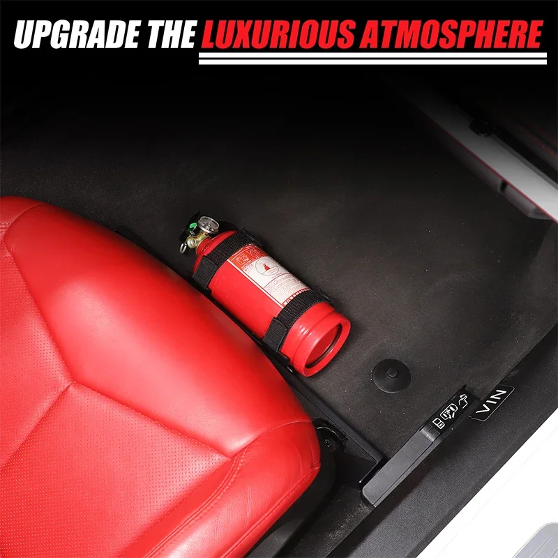 For Chevrolet Corvette C8 20-25 Car Co-pilot Front Passenger Seat Fire extinguishing bracket Interior Car Accessories 
For Chevrolet Corvette C8 20-25 Car Co-pilot Front Passenger Seat Fire extinguishing bracket Interior Car Accessories