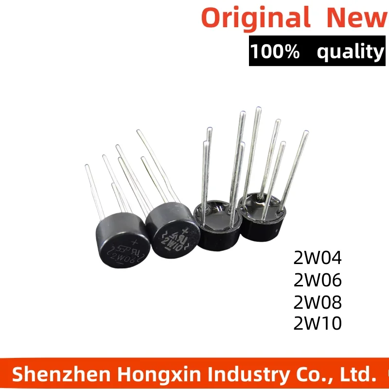 10pcs new 2W10 2W08 2W06 2W04 single-phase 800V 1000V 2A bridge rectifier rectifier bridge stack circular
10pcs new 2W10 2W08 2W06 2W04 single-phase 800V 1000V 2A bridge rectifier rectifier bridge stack circular