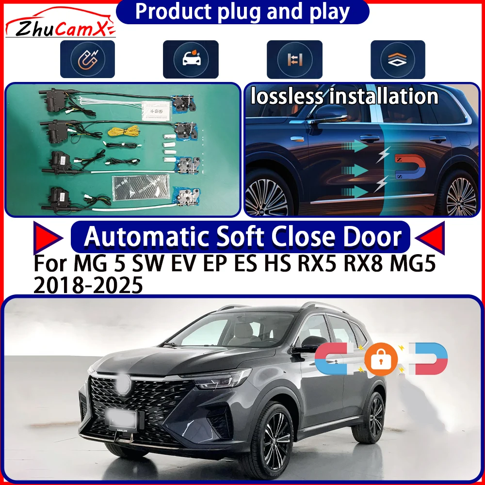 Door Lock Actuator for MG 5 SW EV EP ES HS RX5 RX8 MG5 2018-2025 Soft Close Door Kit Power Latch System Auto Pull Door Easy
Door Lock Actuator for MG 5 SW EV EP ES HS RX5 RX8 MG5 2018-2025 Soft Close Door Kit Power Latch System Auto Pull Door Easy