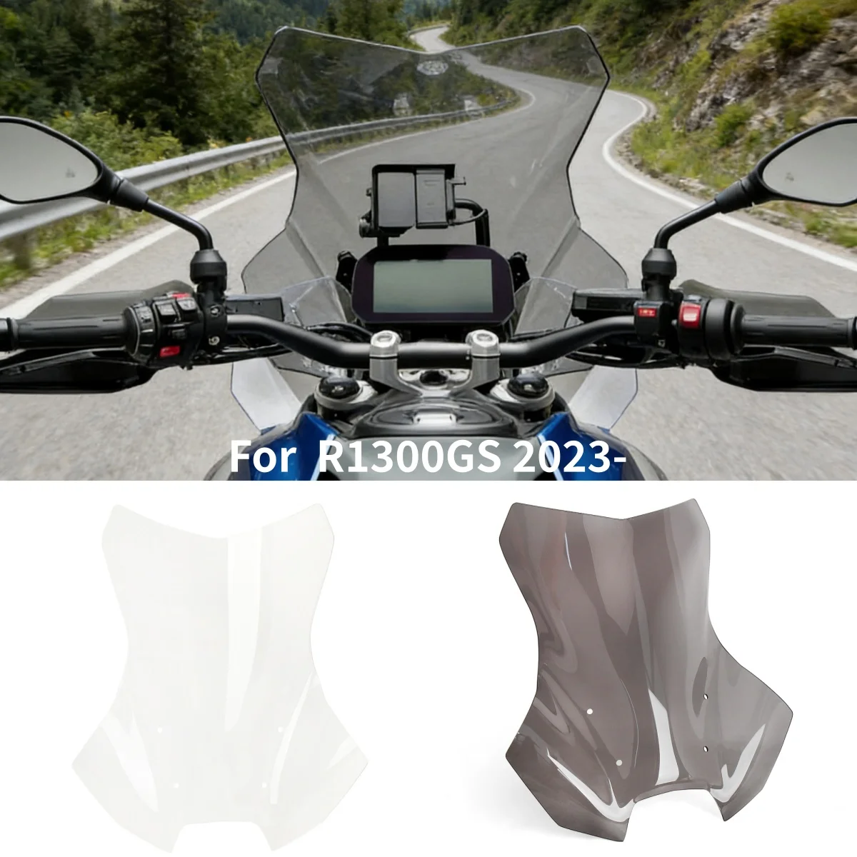 R1300GS Moto Windshield Windscreen For BMW R 1300 GS R1300 GS r1300gs 2023 2024 Wind Shield Screen Deflector Spoiler Protector
R1300GS Moto Windshield Windscreen For BMW R 1300 GS R1300 GS r1300gs 2023 2024 Wind Shield Screen Deflector Spoiler Protector