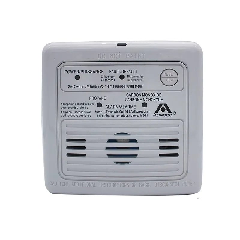 RV imported smoke alarm accessories carbon monoxide alarm vehicle combustible gas detector
RV imported smoke alarm accessories carbon monoxide alarm vehicle combustible gas detector