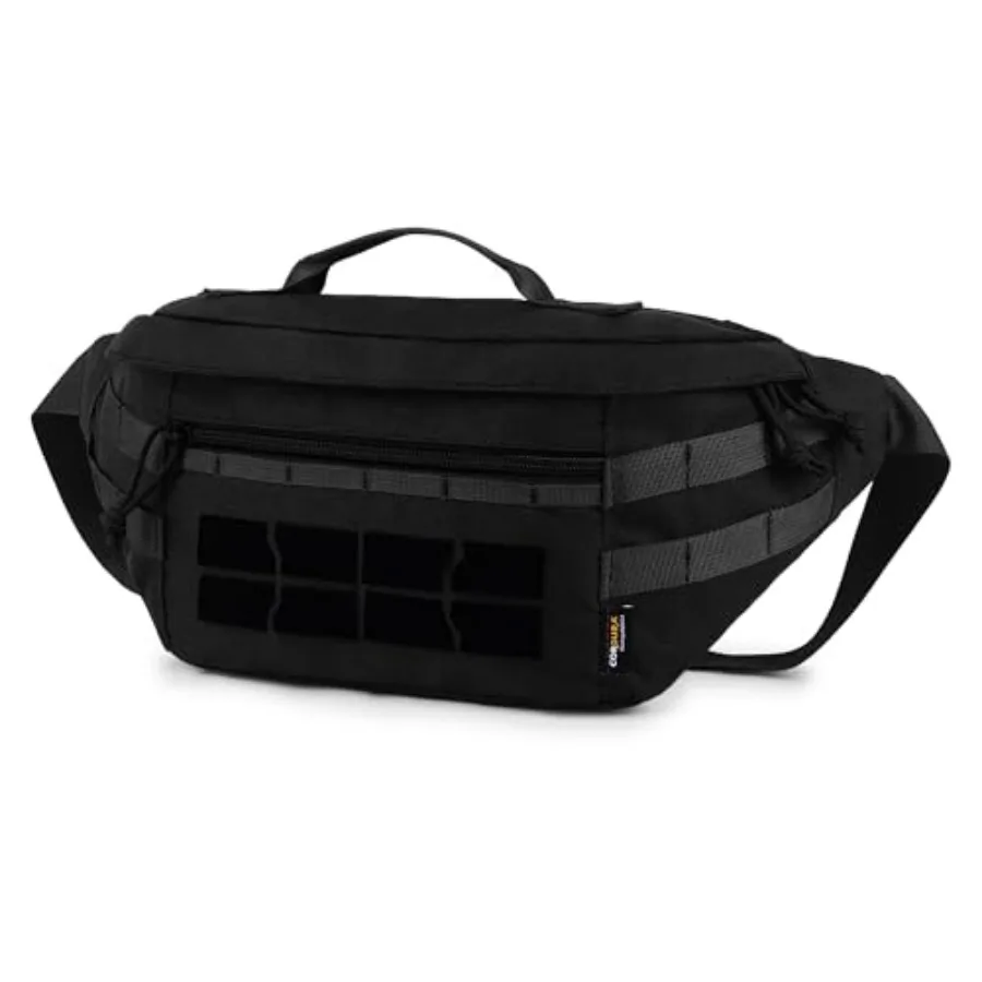 Tactical Fanny Pack for Men Military Crossbody Waist Belt Hip Bag for Outdoor Travel, Hiking, Running, Walking, Fishing, EDC
Tactical Fanny Pack for Men Military Crossbody Waist Belt Hip Bag for Outdoor Travel, Hiking, Running, Walking, Fishing, EDC