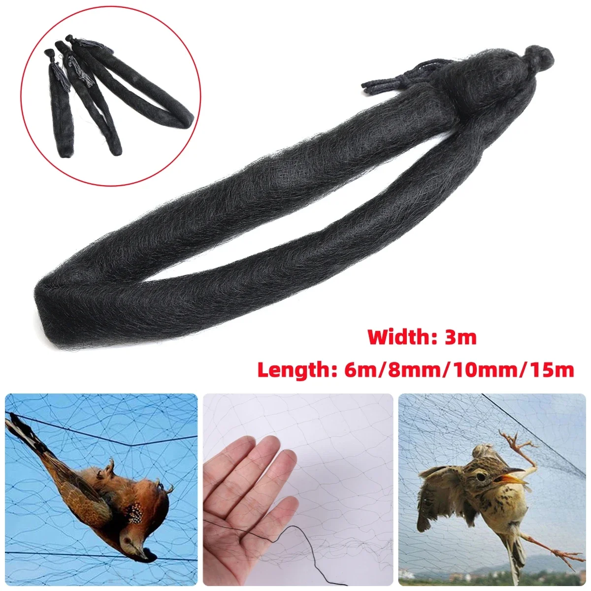 Black Bird-proof Net PE Plastic Orchard Fruit Tree Garden Agriculture Vegetable Plant Flower Net Pond Breeding Net
Black Bird-proof Net PE Plastic Orchard Fruit Tree Garden Agriculture Vegetable Plant Flower Net Pond Breeding Net