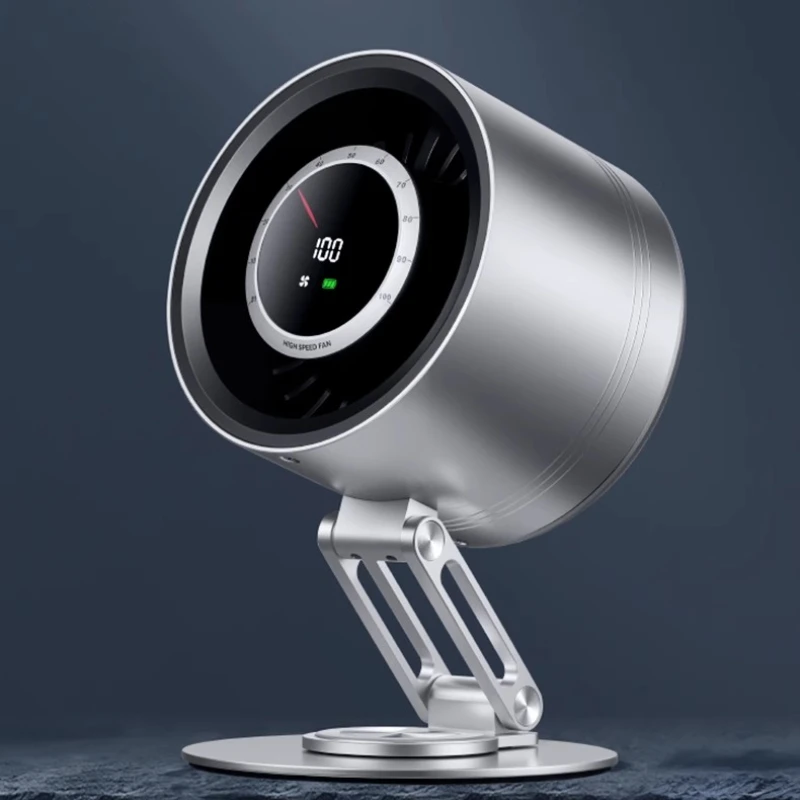 Metal Foldable Desk Fan: 360° Rotation Aluminum Alloy 1-100 Stepless Speed Hexagonal Noise Reduction Home/Office Dual Use
Metal Foldable Desk Fan: 360° Rotation Aluminum Alloy 1-100 Stepless Speed Hexagonal Noise Reduction Home/Office Dual Use