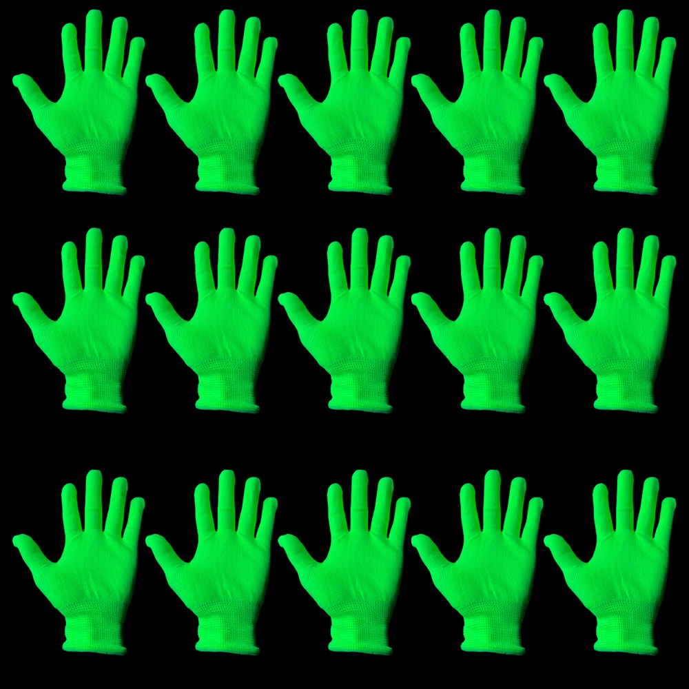Glow in the Dark Party Supplies UV Black Light Reactive Gloves for Neon Party Decorations Bar Costume Props
Glow in the Dark Party Supplies UV Black Light Reactive Gloves for Neon Party Decorations Bar Costume Props