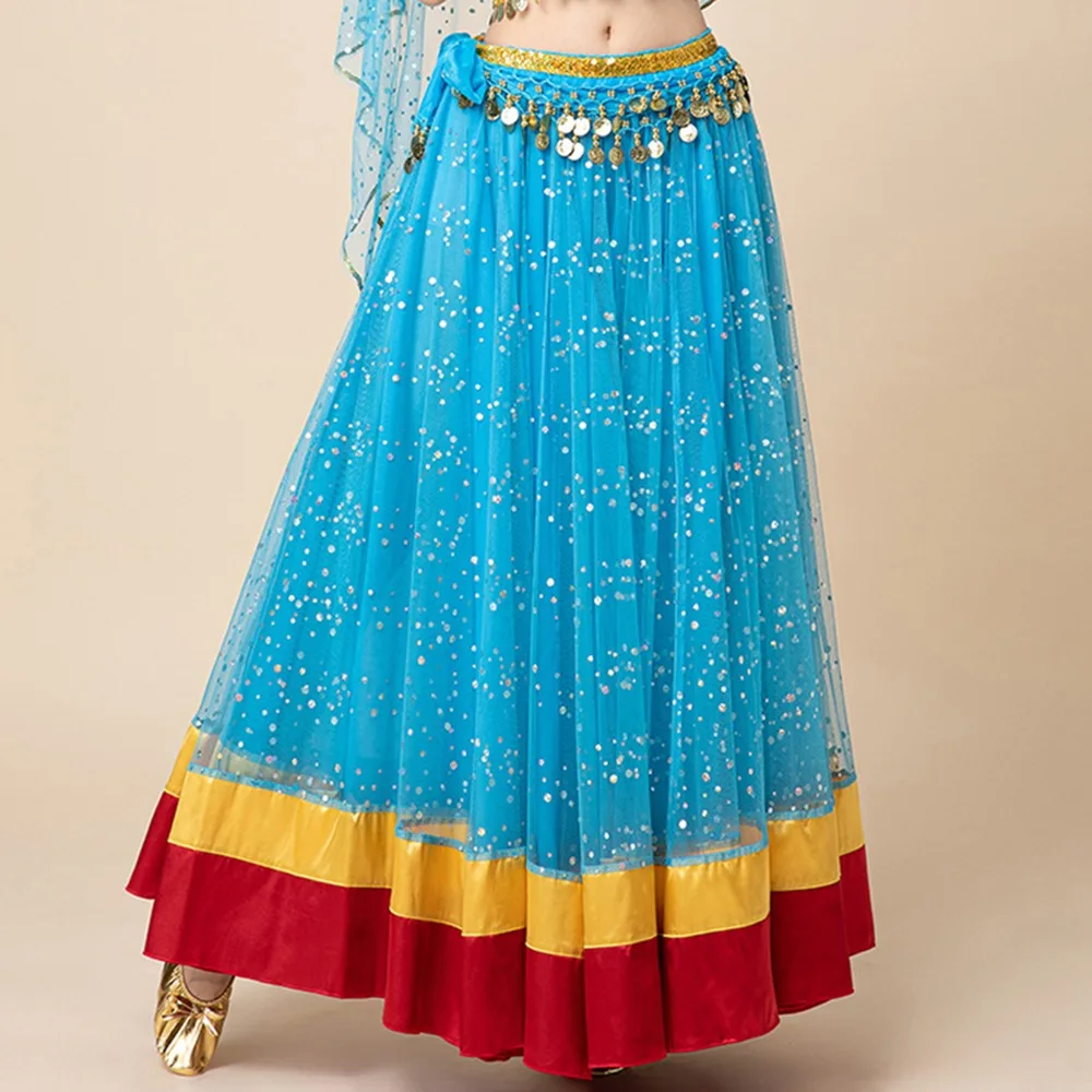 Large Swing Skirt Belly Dance Costume Dress Bollywood Outfit Dancer Style Princess Costume Adult Size Fantasy Rave Fancy Outfit
Large Swing Skirt Belly Dance Costume Dress Bollywood Outfit Dancer Style Princess Costume Adult Size Fantasy Rave Fancy Outfit