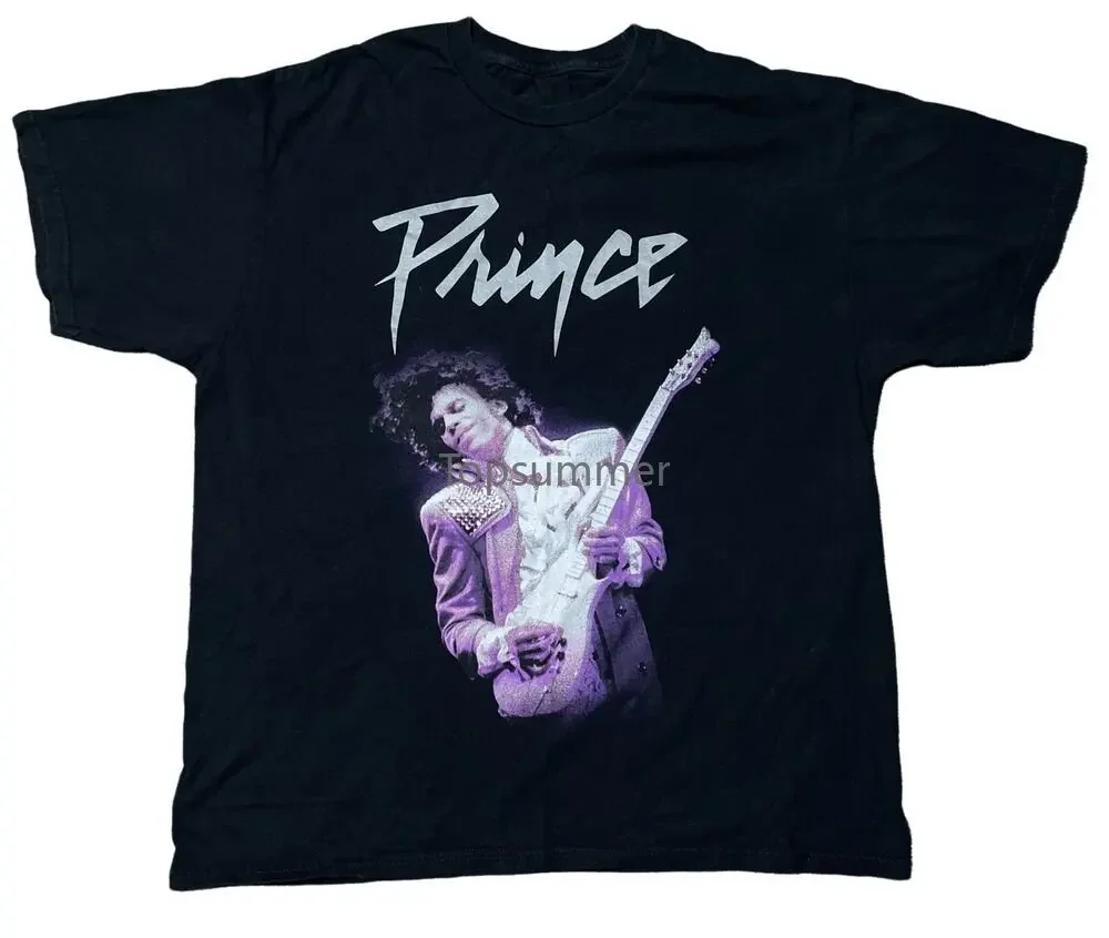 Prince T Shirt Mens L Large Big Print Graphic Vintage Style Tee 80S Purple Rain
Prince T Shirt Mens L Large Big Print Graphic Vintage Style Tee 80S Purple Rain