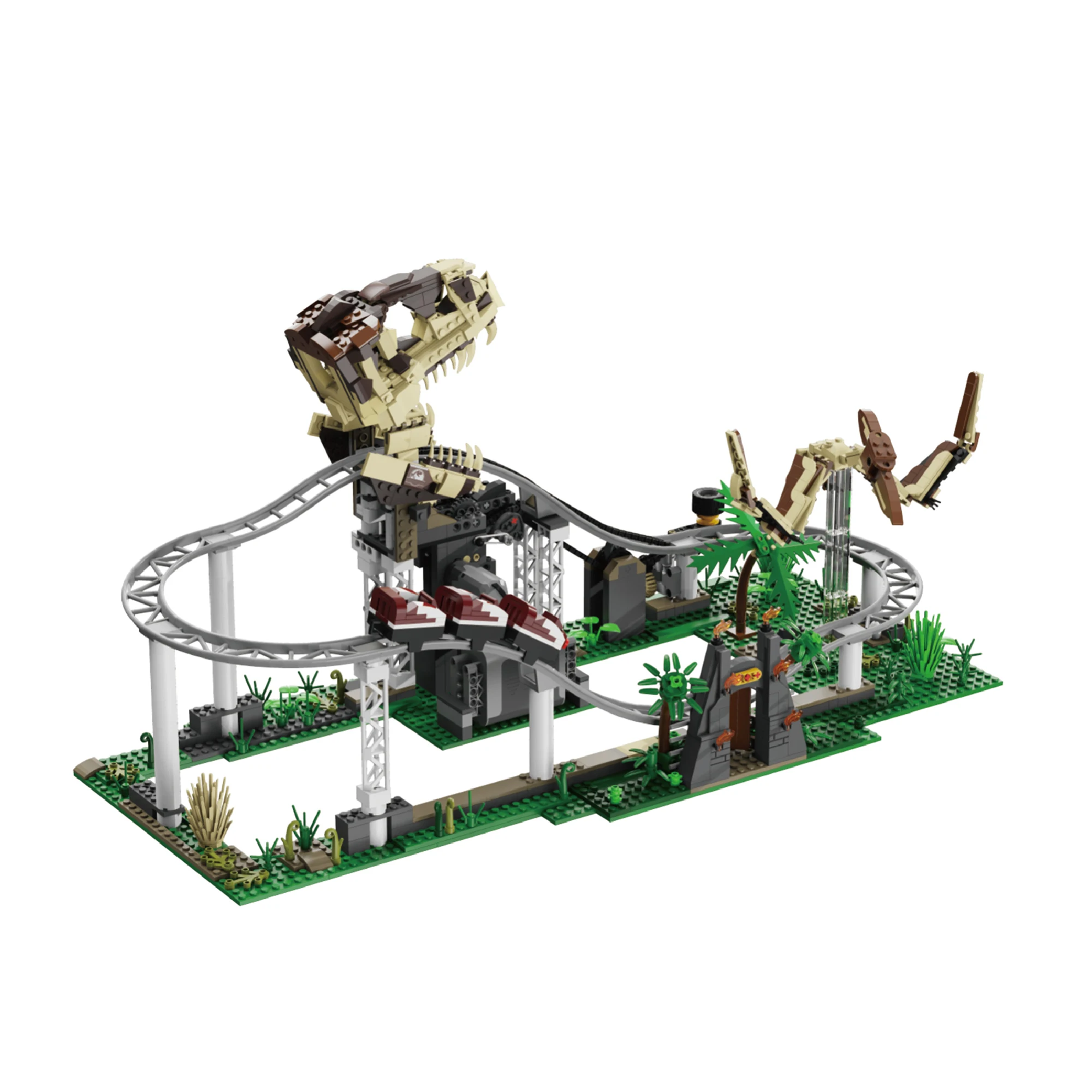 1291pcs Dinosaur Roller Coaster Building Blocks Electric Dinosaur Amusement Park Roller Coaster Bricks Toys for Kids Adult Gifts
1291pcs Dinosaur Roller Coaster Building Blocks Electric Dinosaur Amusement Park Roller Coaster Bricks Toys for Kids Adult Gifts