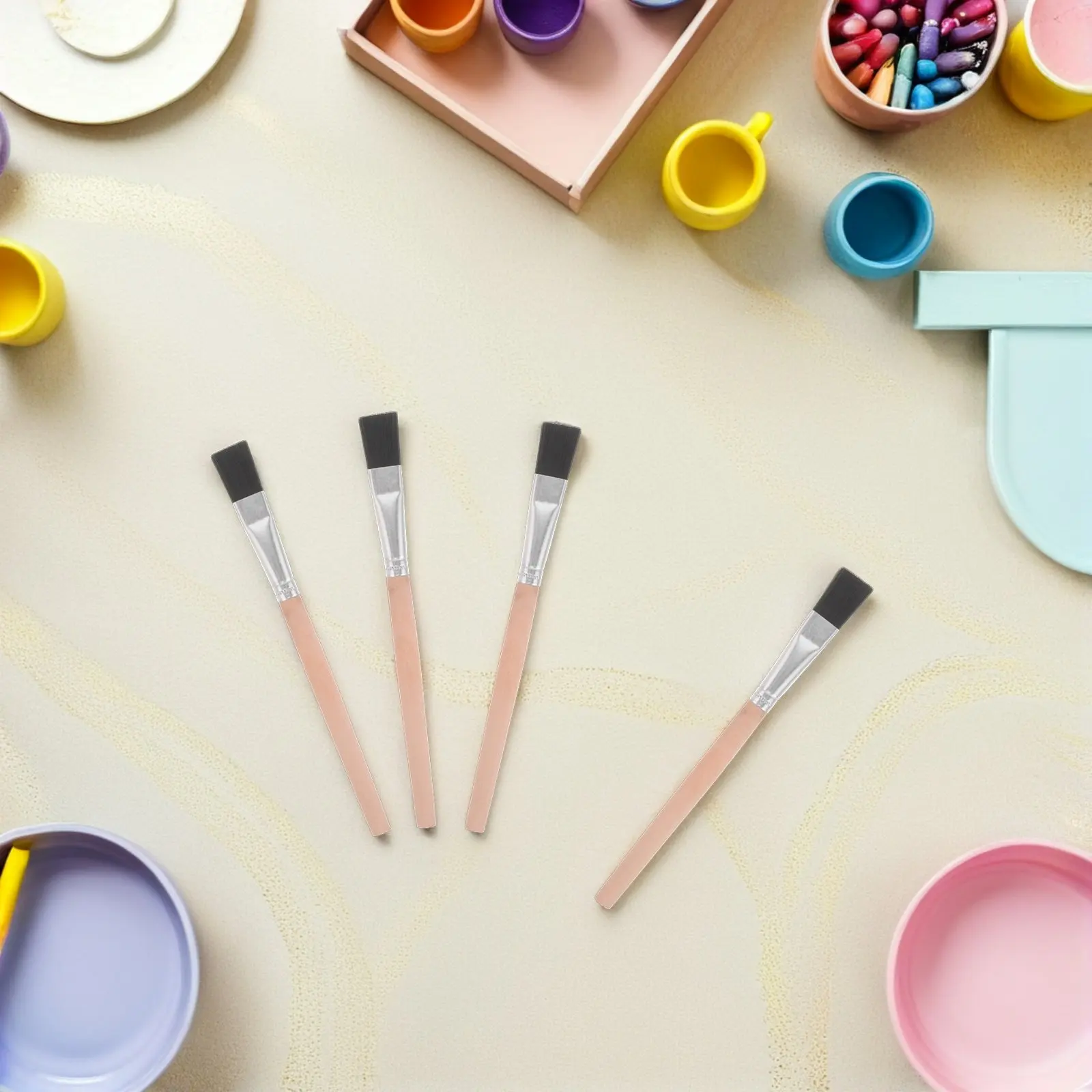 30 Pcs Wood Handle Artist Craft Watercolor Brush Children's Digital Oil Paint Brush Gouache Classroom Brushes for Painting
30 Pcs Wood Handle Artist Craft Watercolor Brush Children's Digital Oil Paint Brush Gouache Classroom Brushes for Painting