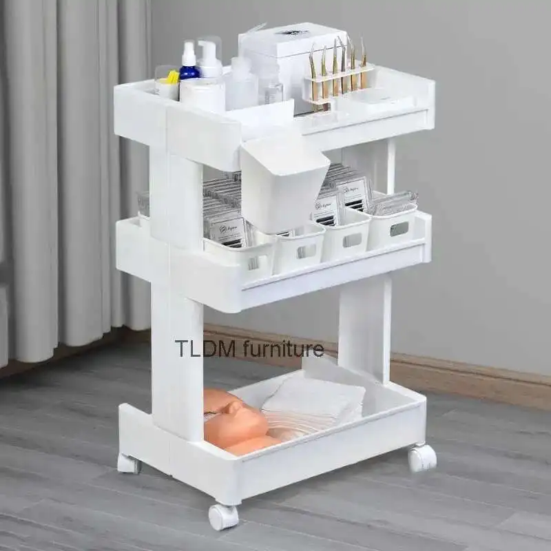 Ultralight Beauty Salon Trolley with Wheels Nail & Eyelash Special Tool Trolley Salon Furniture Multi-layer Drawer Tool Cart
Ultralight Beauty Salon Trolley with Wheels Nail & Eyelash Special Tool Trolley Salon Furniture Multi-layer Drawer Tool Cart