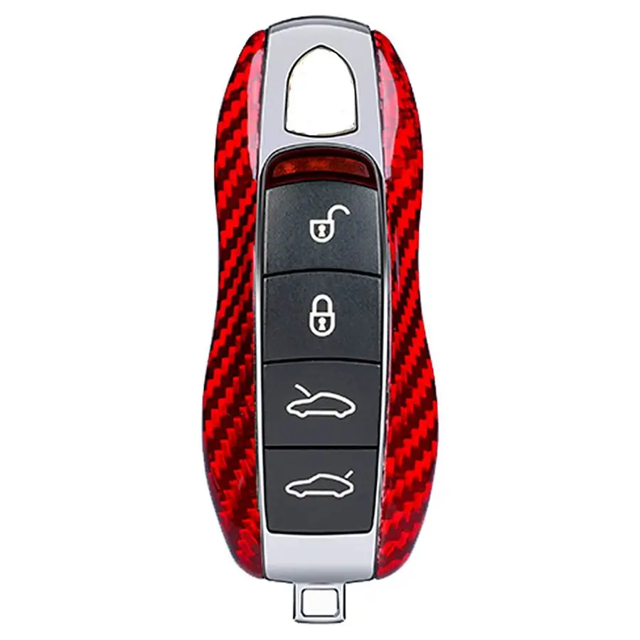 Carbon Fiber Key Fob Cover for Porsche 718 911 Carrera 918 Spyder Boxster 981 Cayenne 92A Cayman 981 for Macan for Panamera 970
Carbon Fiber Key Fob Cover for Porsche 718 911 Carrera 918 Spyder Boxster 981 Cayenne 92A Cayman 981 for Macan for Panamera 970