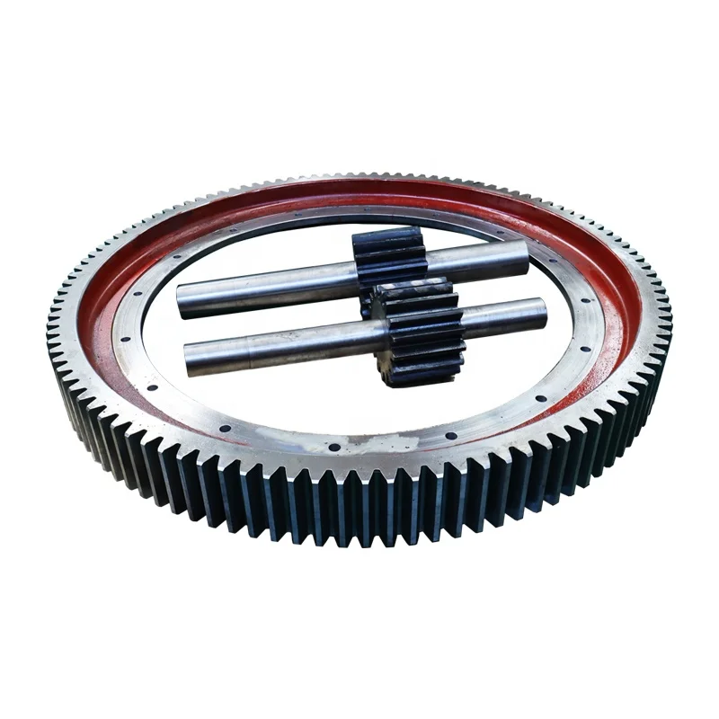 Nonstandard custom heavy duty large module alloy steel segment casting herringbone tooth double helical spur bull ring gear
Nonstandard custom heavy duty large module alloy steel segment casting herringbone tooth double helical spur bull ring gear