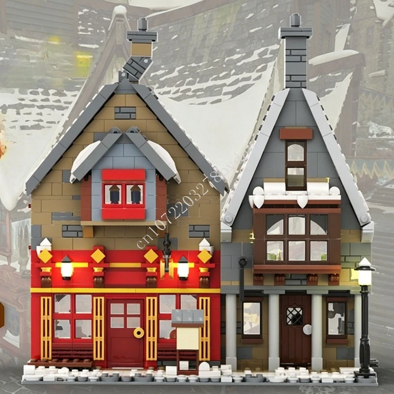 1283 PCS Medieval Magic Town Shop Building Blocks Modular Street Scene Architecture Assembly Man Gift For Adults Home Decoration
1283 PCS Medieval Magic Town Shop Building Blocks Modular Street Scene Architecture Assembly Man Gift For Adults Home Decoration