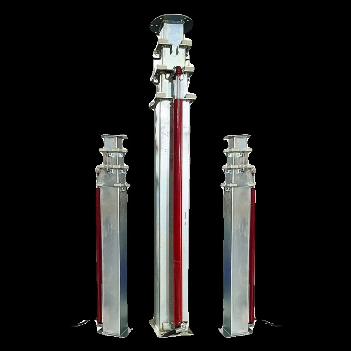 Hydraulic lifting vertical pole, hand cranked lifting telescopic mast column, outdoor lighting pole
Hydraulic lifting vertical pole, hand cranked lifting telescopic mast column, outdoor lighting pole