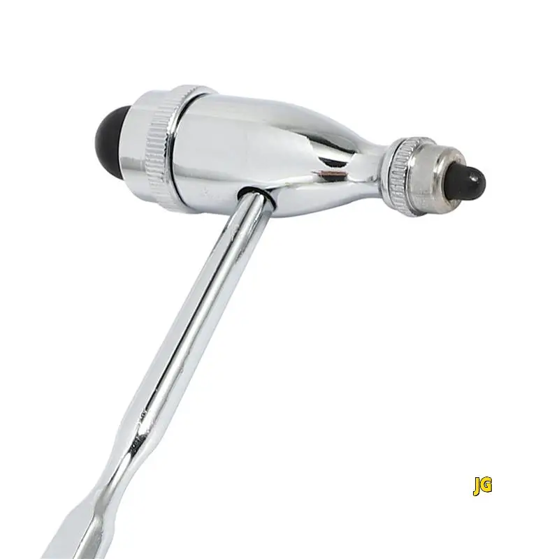 2X Zinc Alloy Percussion Hammer Multi-Functional Neurological Reflex Diagnostic Hammer Massage Relaxation
2X Zinc Alloy Percussion Hammer Multi-Functional Neurological Reflex Diagnostic Hammer Massage Relaxation
