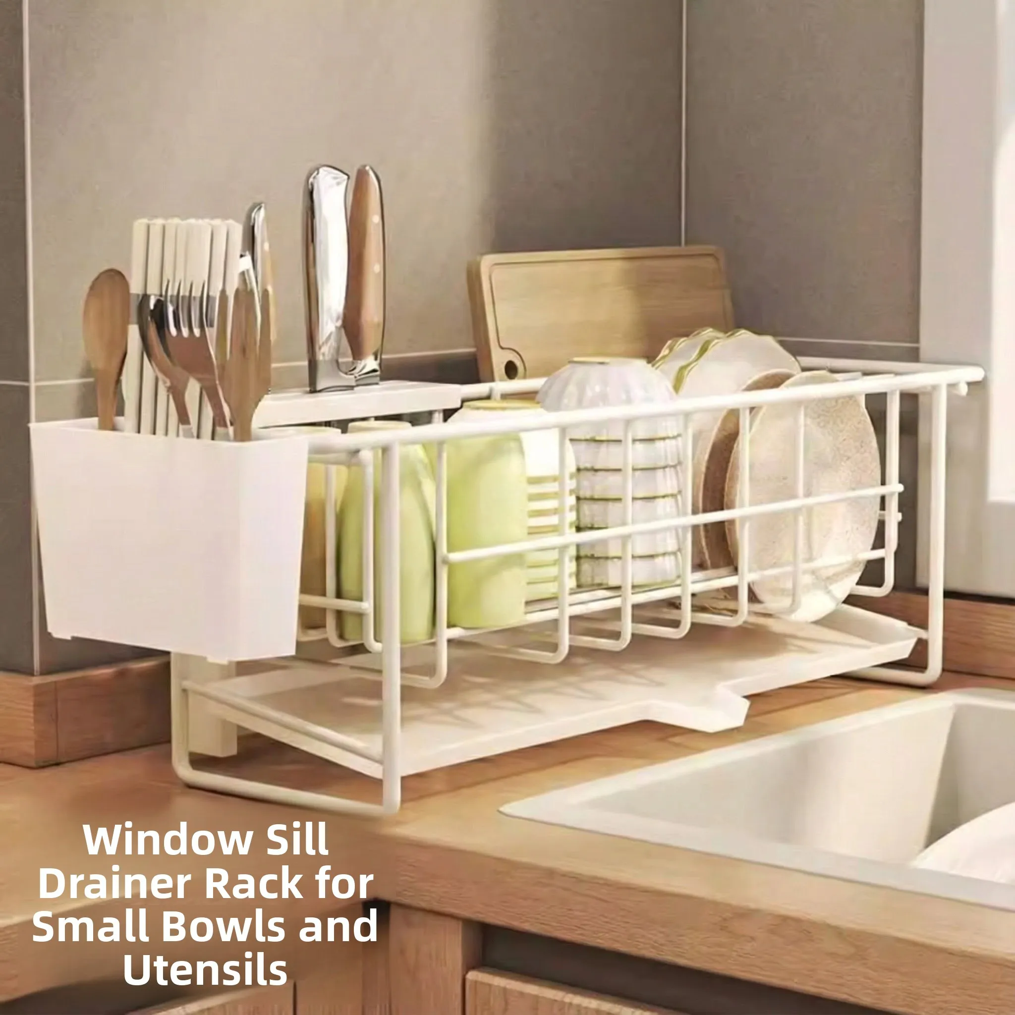 Kitchen Sink Drain Rack Narrow Bowl Plate Dish Draining Shelf Home Multi-layer White Dish Drainer Utensil Storage Metal Shelf
Kitchen Sink Drain Rack Narrow Bowl Plate Dish Draining Shelf Home Multi-layer White Dish Drainer Utensil Storage Metal Shelf