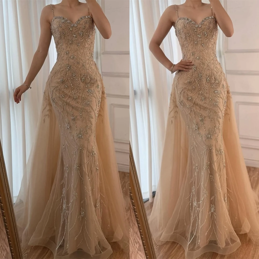 Customized Graceful Spaghetti Straps Evening Dress and Exquisite Organza Celebrity Gowns and Delicate Sleeveless Prom Dresses
Customized Graceful Spaghetti Straps Evening Dress and Exquisite Organza Celebrity Gowns and Delicate Sleeveless Prom Dresses