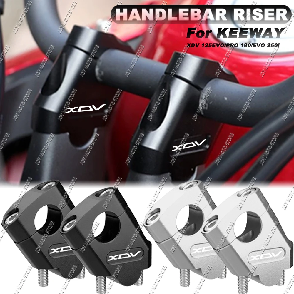 For Keeway XDV 125EVO/PRO 180/EVO 250i Motorcycle Handlebar Riser Bar Mount Handle Clamp Better Upright Position
For Keeway XDV 125EVO/PRO 180/EVO 250i Motorcycle Handlebar Riser Bar Mount Handle Clamp Better Upright Position