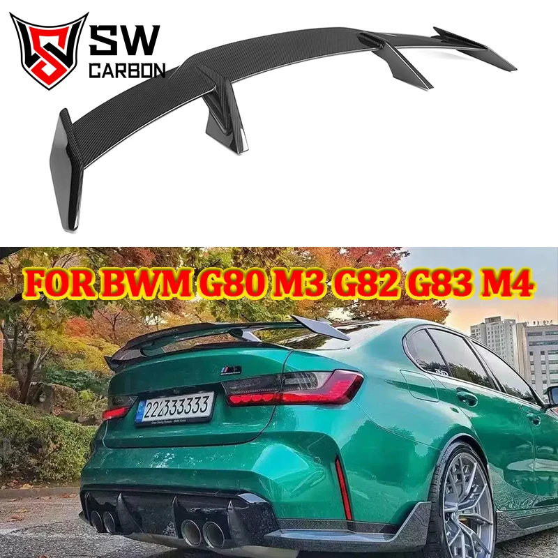 BMW G80 M3 G82 M4 G83 Carbon Fiber MP Style Rear Wing Car Spoiler Trunk Lip Splitter Upper Diffuser upgrades Body kits
BMW G80 M3 G82 M4 G83 Carbon Fiber MP Style Rear Wing Car Spoiler Trunk Lip Splitter Upper Diffuser upgrades Body kits